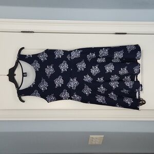 Navy floral Agnes & Dora dress with pockets!!